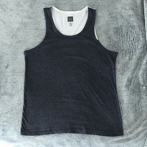 Gray Brand Saks 5th Avenue Tank
